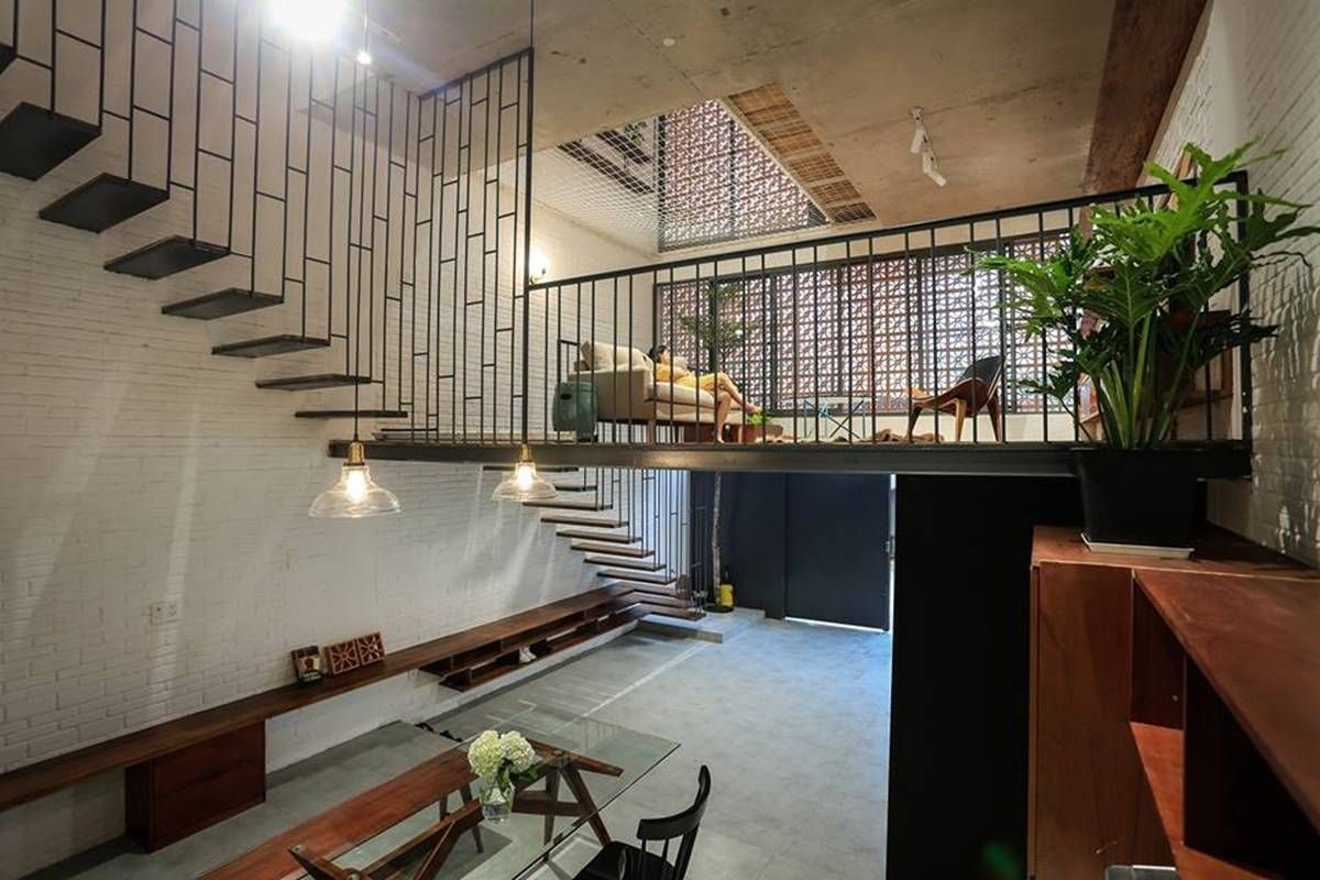 công trình gạch thông gió