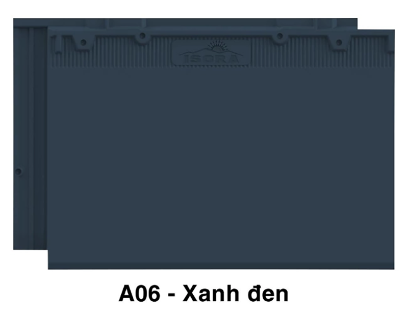 Ngói màu Nhật Bản ISORA xanh đen