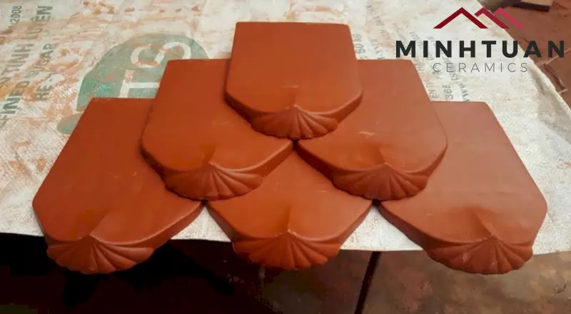 Ngói mũi hài đất nung