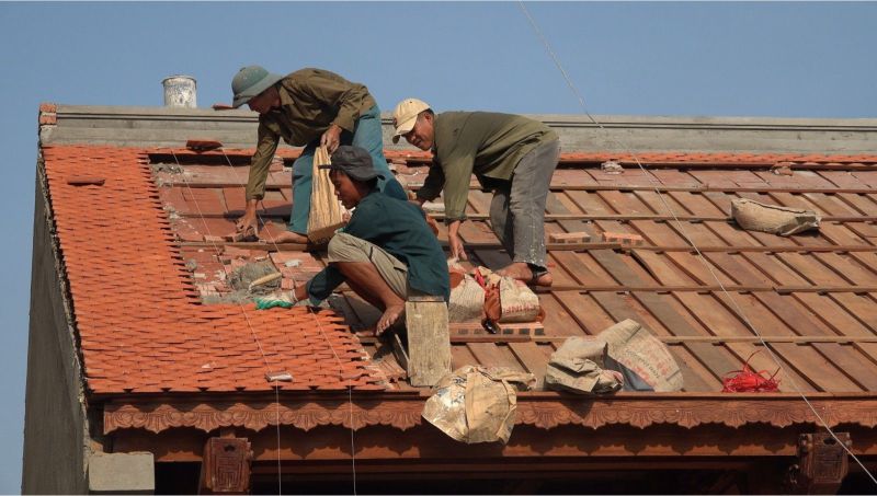 lợp ngói mũi hài