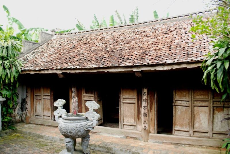 ứng dụng ngói mũi hài cổ