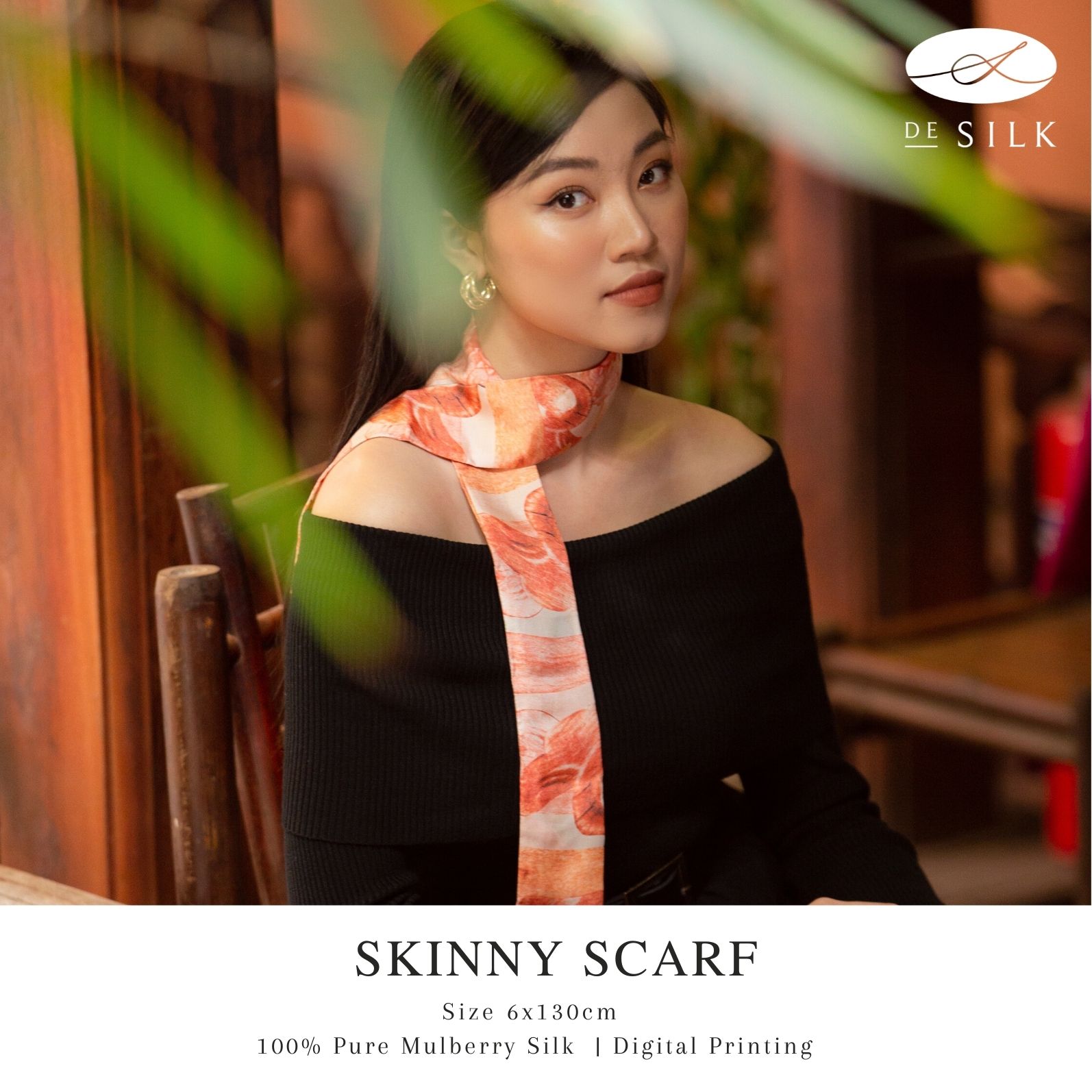 Những mẫu khăn skinny của DeSilk