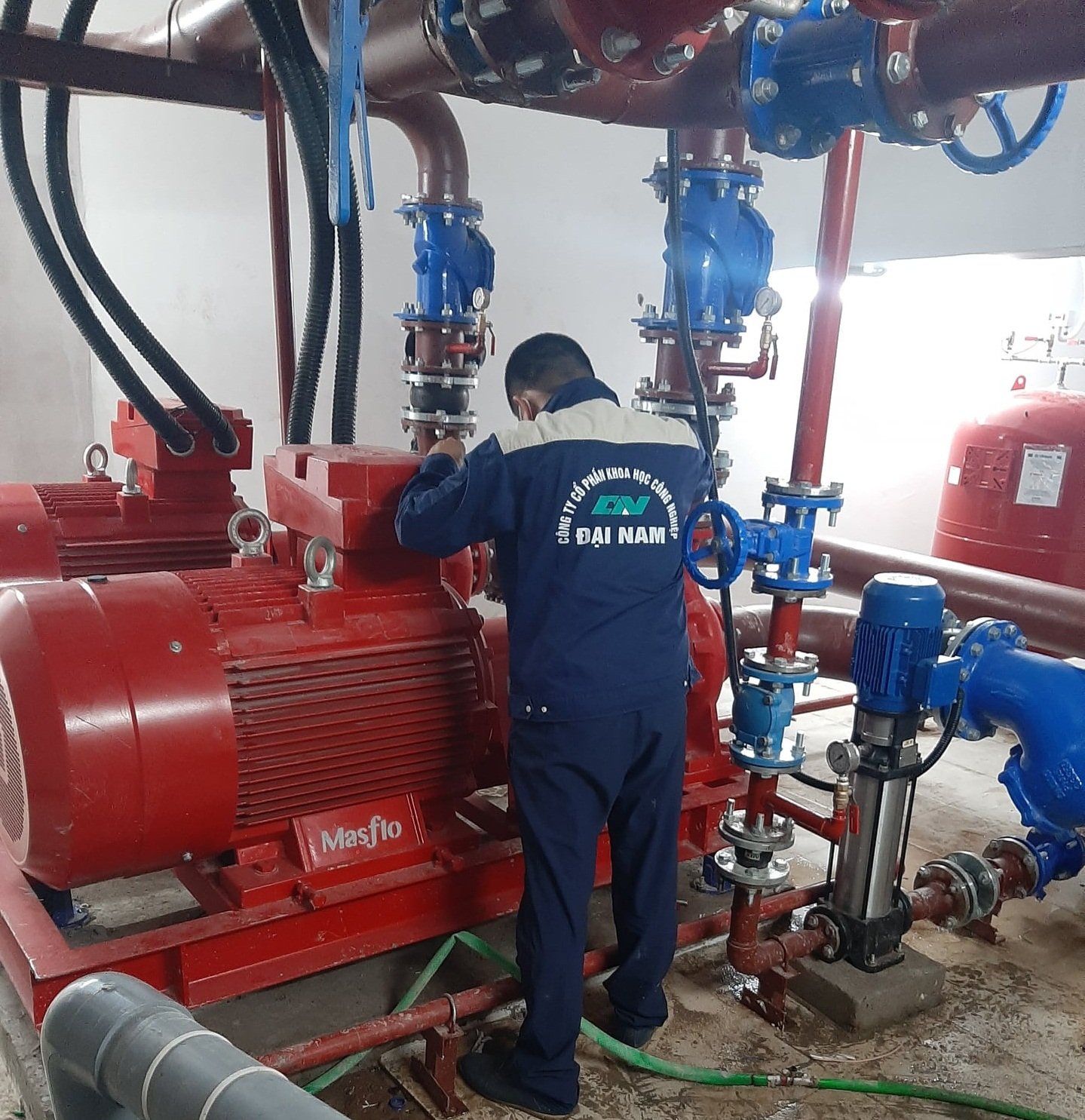 Hướng dẫn vận hành máy bơm chữa cháy diesel