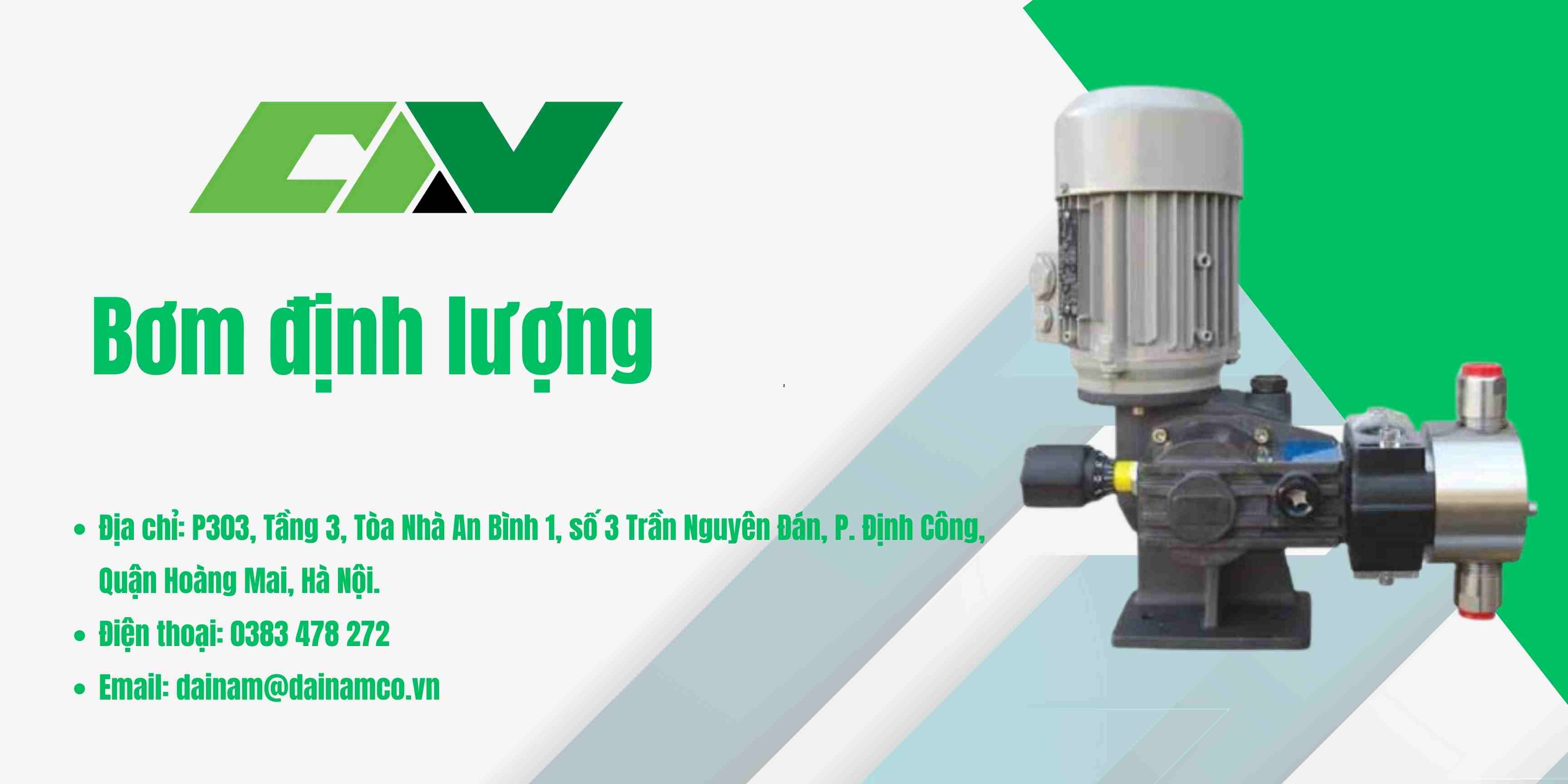 Bơm định lượng hóa chất