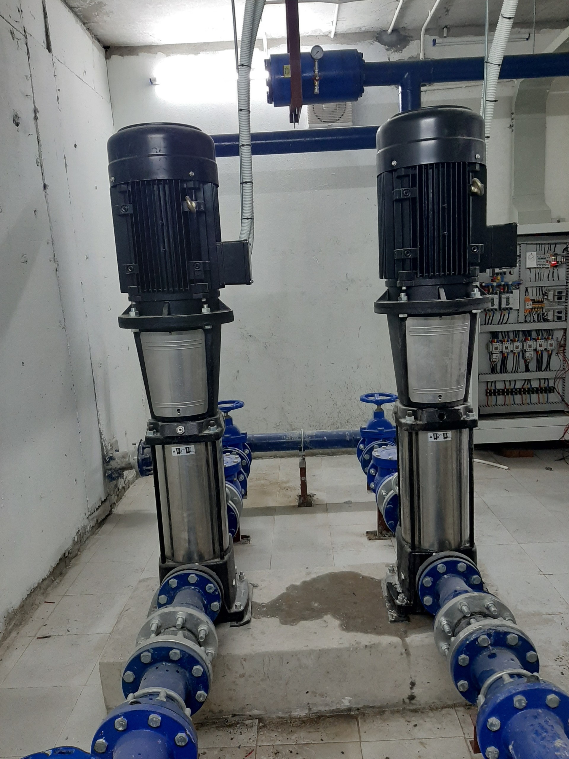 Cấu tạo máy bơm nước trục đứng