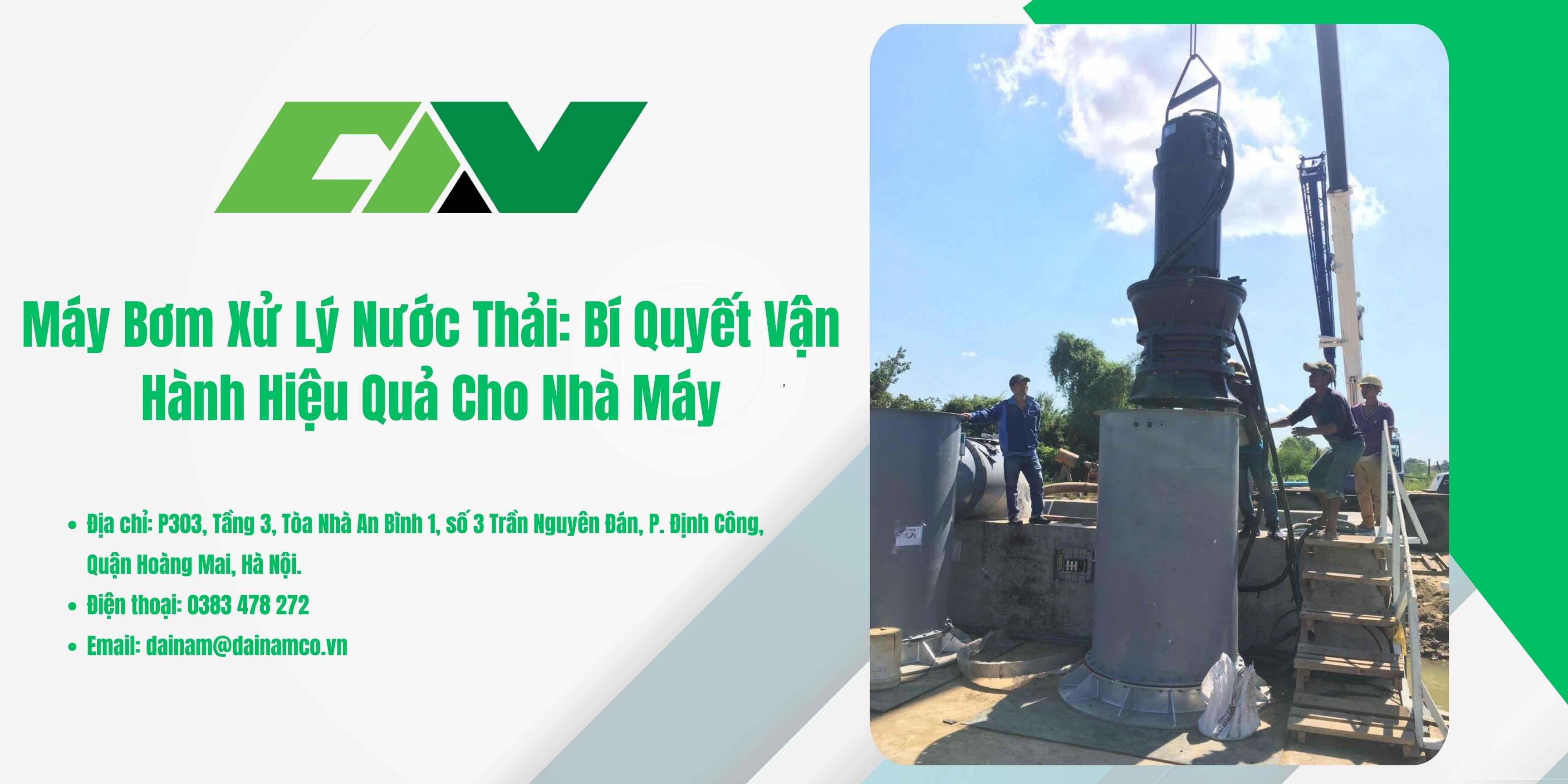 Máy Bơm Xử Lý Nước Thải