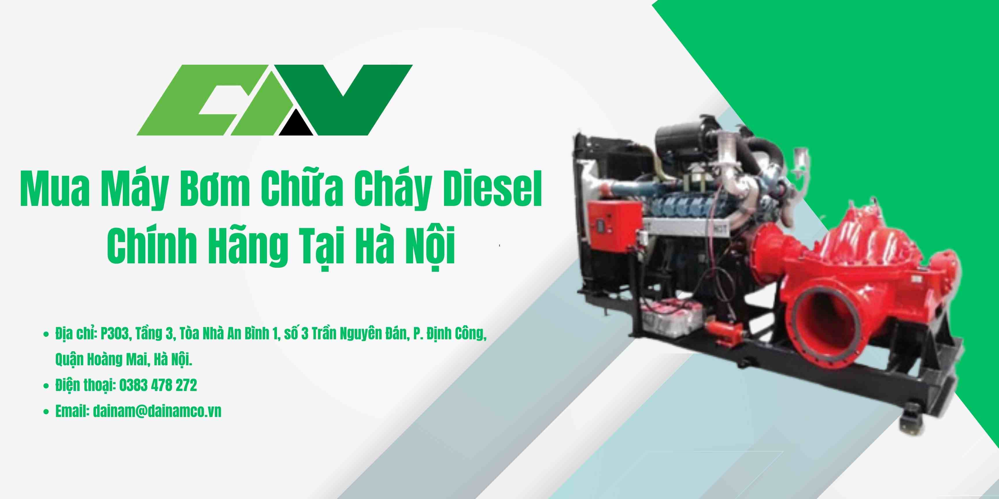 Mua Máy Bơm Chữa Cháy Diesel Chính Hãng Tại Hà Nội