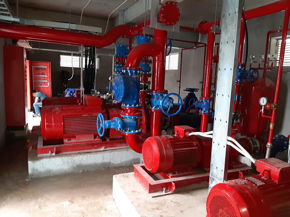 Quy định máy bơm chữa cháy