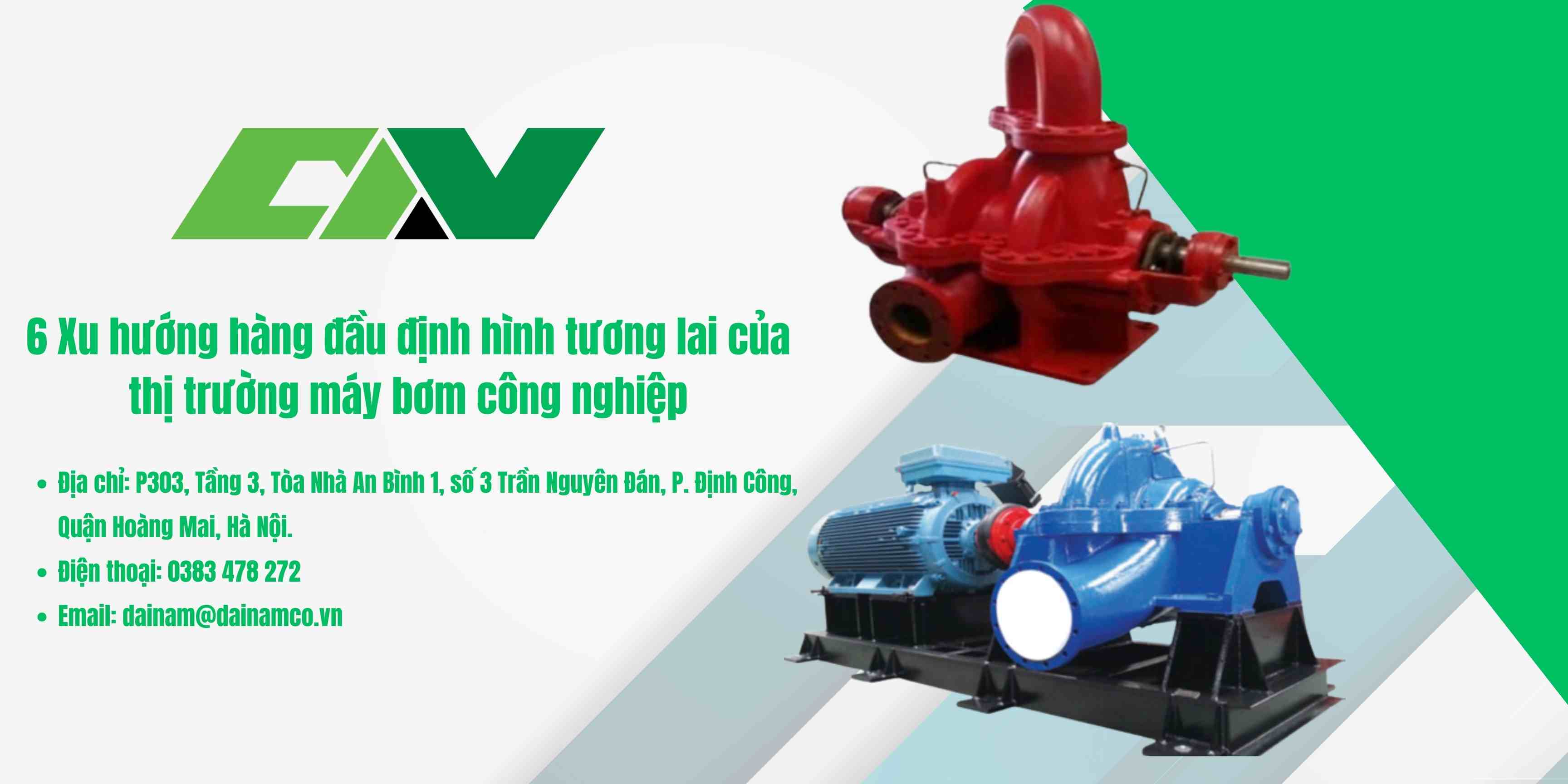 Tương lai máy bơm công nghiệp