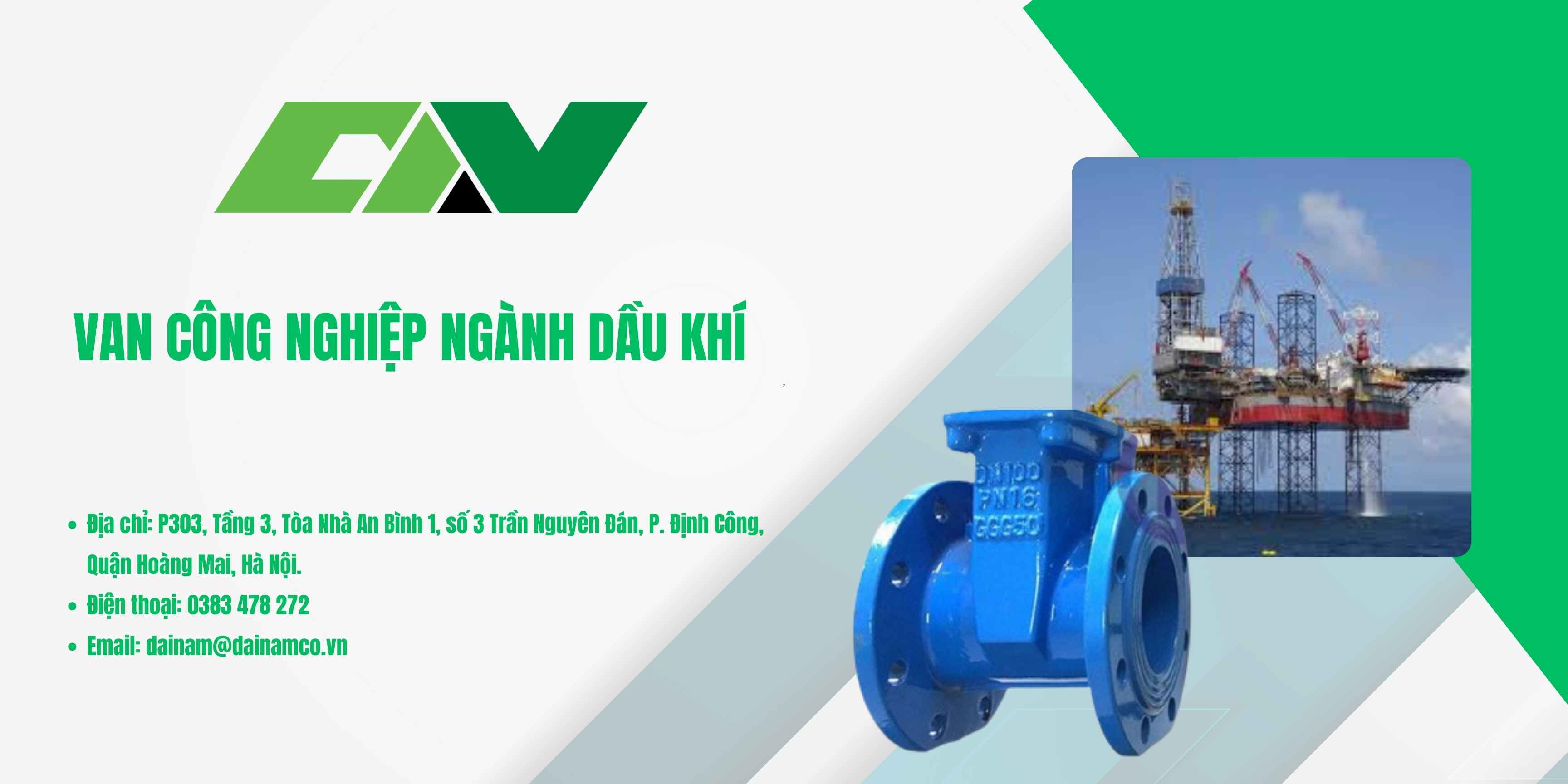 Van công nghiệp dầu khí