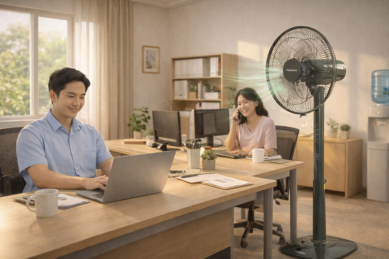Quạt cây Vinawind QĐ-400XPN Làm thông thoáng và tươi mát cho không gian nhà bạn