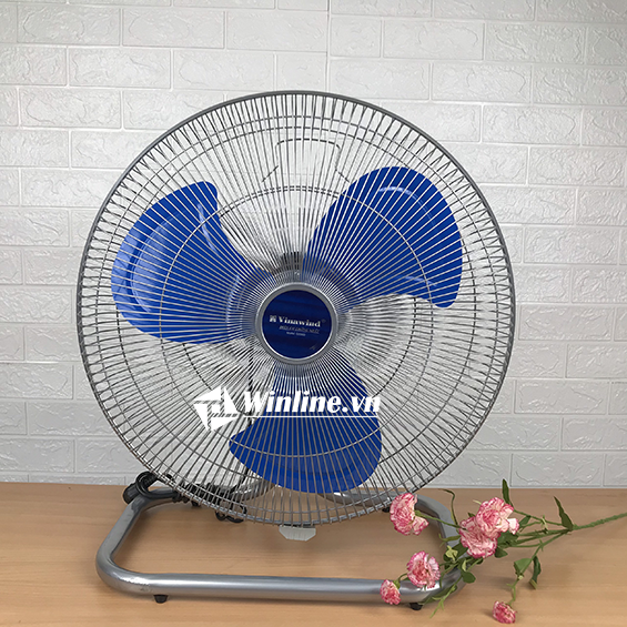 Quạt sàn công nghiệp Vinawind QS-500 trang bị lồng khung an toàn cho người dùng