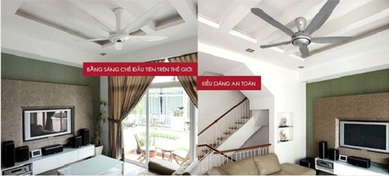 Quạt Trần KDK Z60WS có 7 cấp độ gió