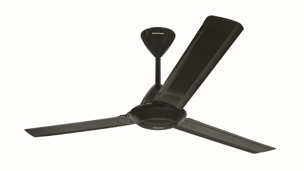 Quạt trần panasonic 3 cánh F-60MZ2 màu đen, hộp số