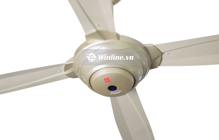 Quạt trần KDK M56XR màu vàng là dòng quạt cao cấp được sản xuất