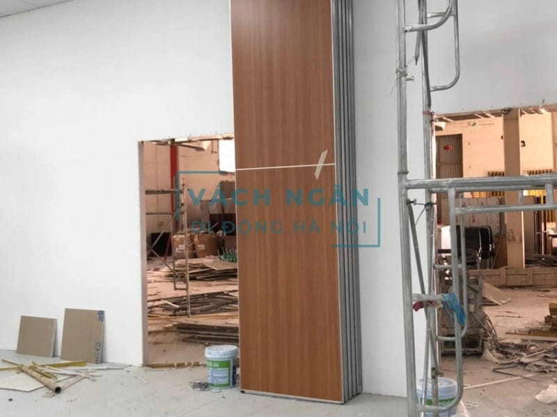 Quy trình lắp đặt vách ngăn gỗ veneer