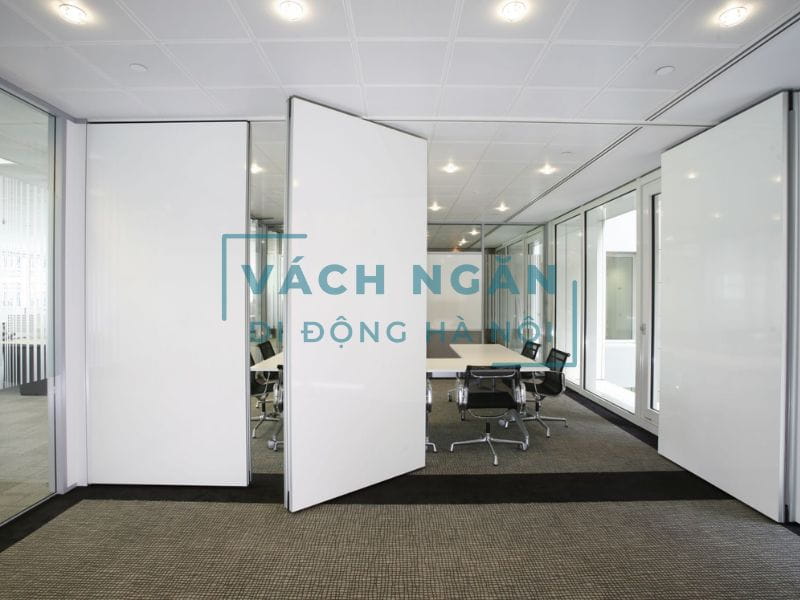 Vách cách âm di động kéo và xoay