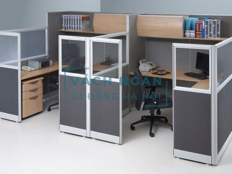 Vách ngăn bằng nỉ kính