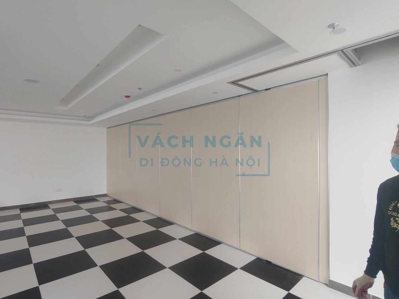 Công trình vách ngăn di động tầng 38 tại trường ĐH Phenikaa