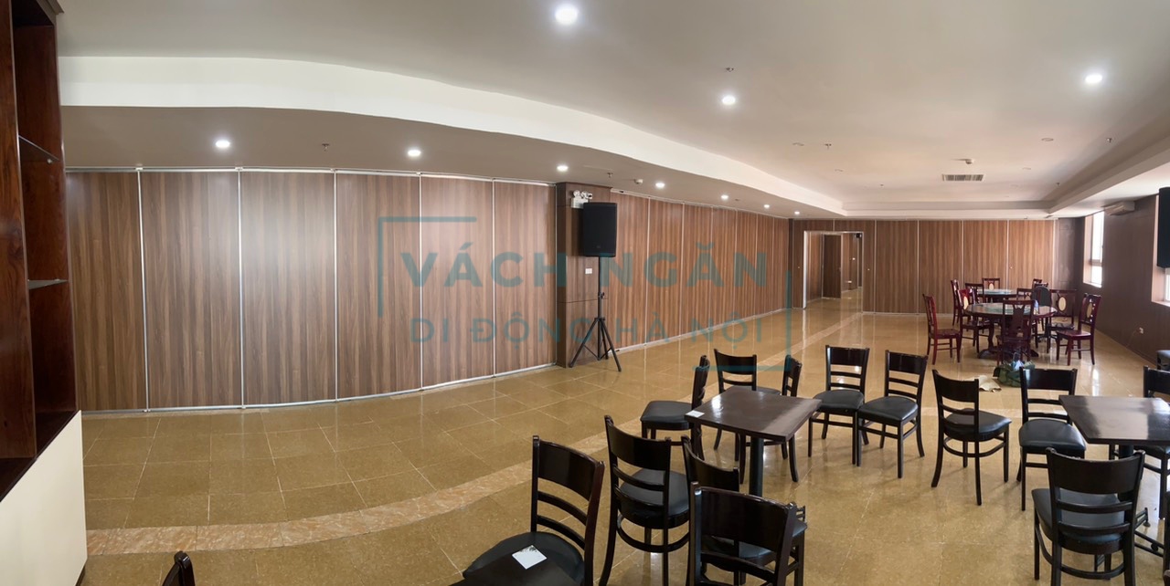 Công trình vách ngăn di động tầng 8 C47 Bộ Công An