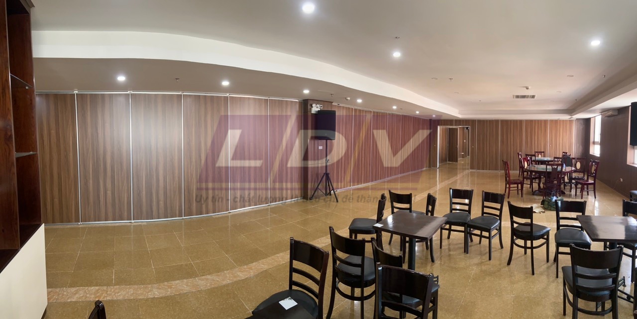 Công trình vách ngăn di động tầng 8 C47 Bộ Công An