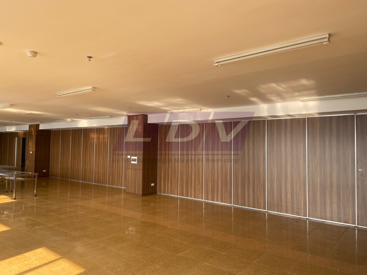 Công trình vách ngăn di động tầng 8 C47 Bộ Công An