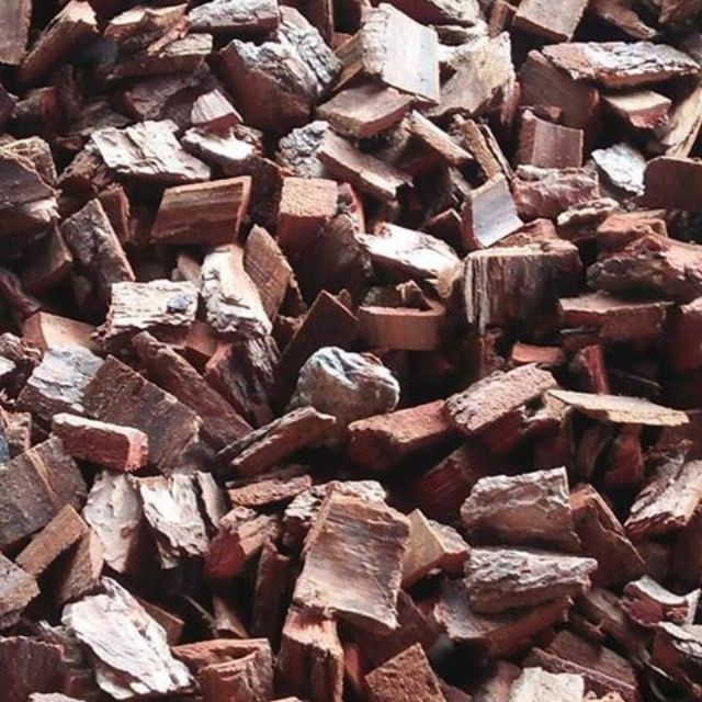 Vỏ thông đỏ băm nhỏ - Giá thể trồng lan chuyên dụng size 2-3cm hàng đẹp