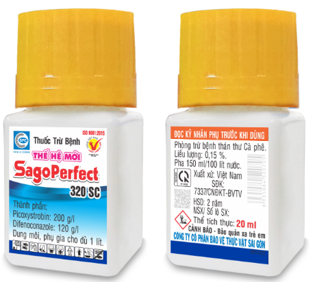 Chai 20ml thuốc từ bệnh SagoPerfect