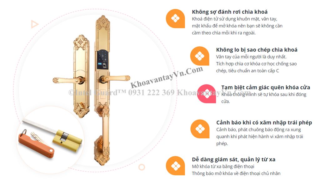 Lý do nên lắp khóa vân tay tại Hải Phòng