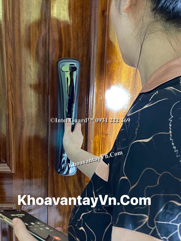 Khóa cửa thông minh kiêm chuông hình XMY102S tại Tân Dương Thủy Nguyên