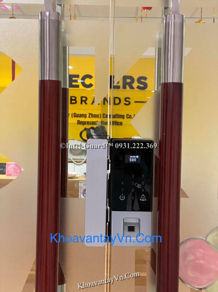 Khoá từ cửa kính tại Hải Phòng