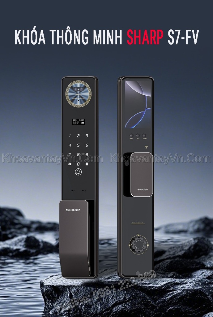 Khóa thông minh Sharp S7-FV sang trọng đẳng cấp