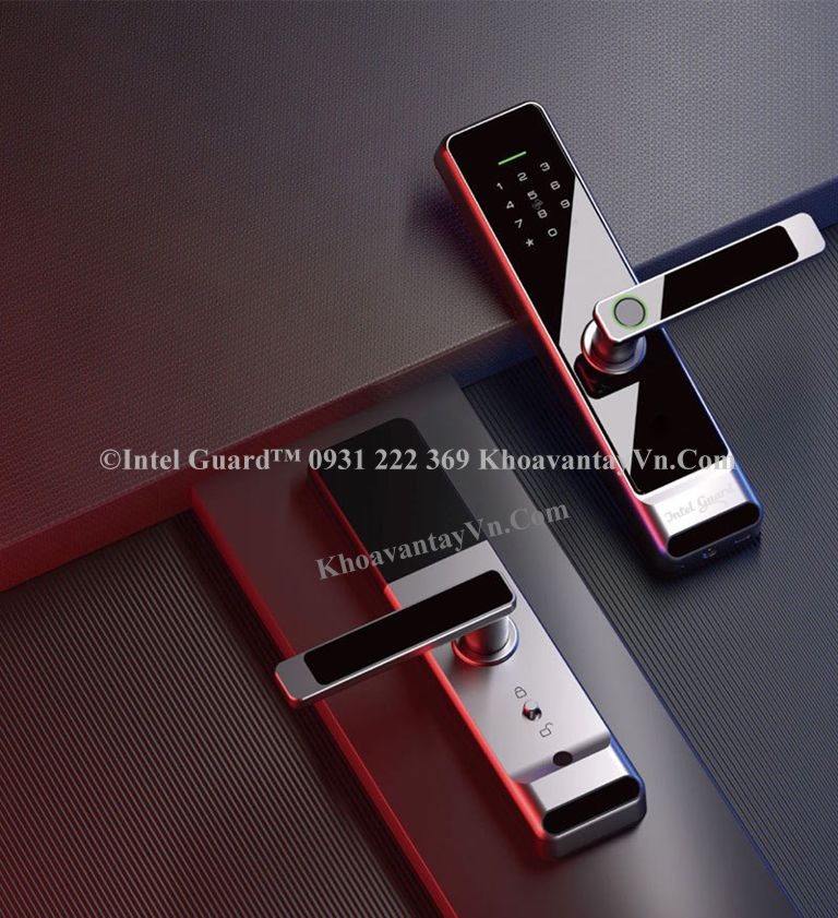 Khóa điện tử thông minh MK830 phiên bản đen xám