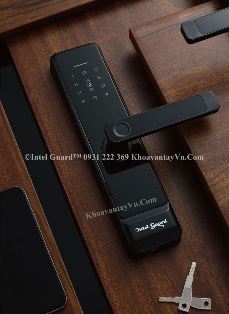 Khóa điện tử thông minh MK830 phiên bản đen mờ