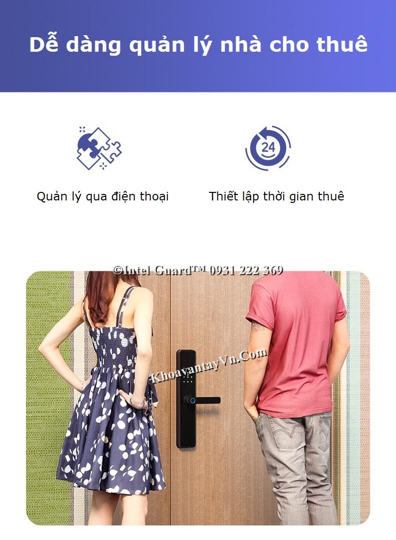 Với khóa từ thông minh MK19 dễ dàng quản lý nhà cho thuê