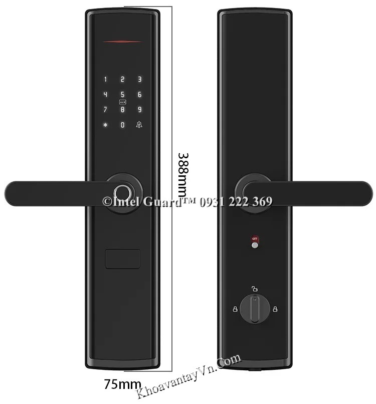 Khoá cửa vân tay thông minh F1
