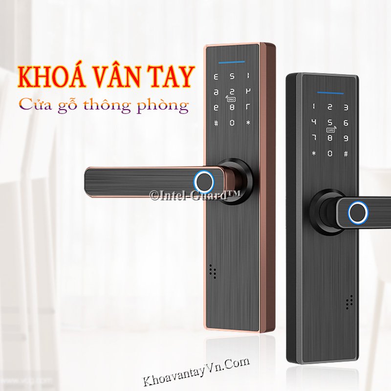 Khoá vân tay cửa thông phòng MK819