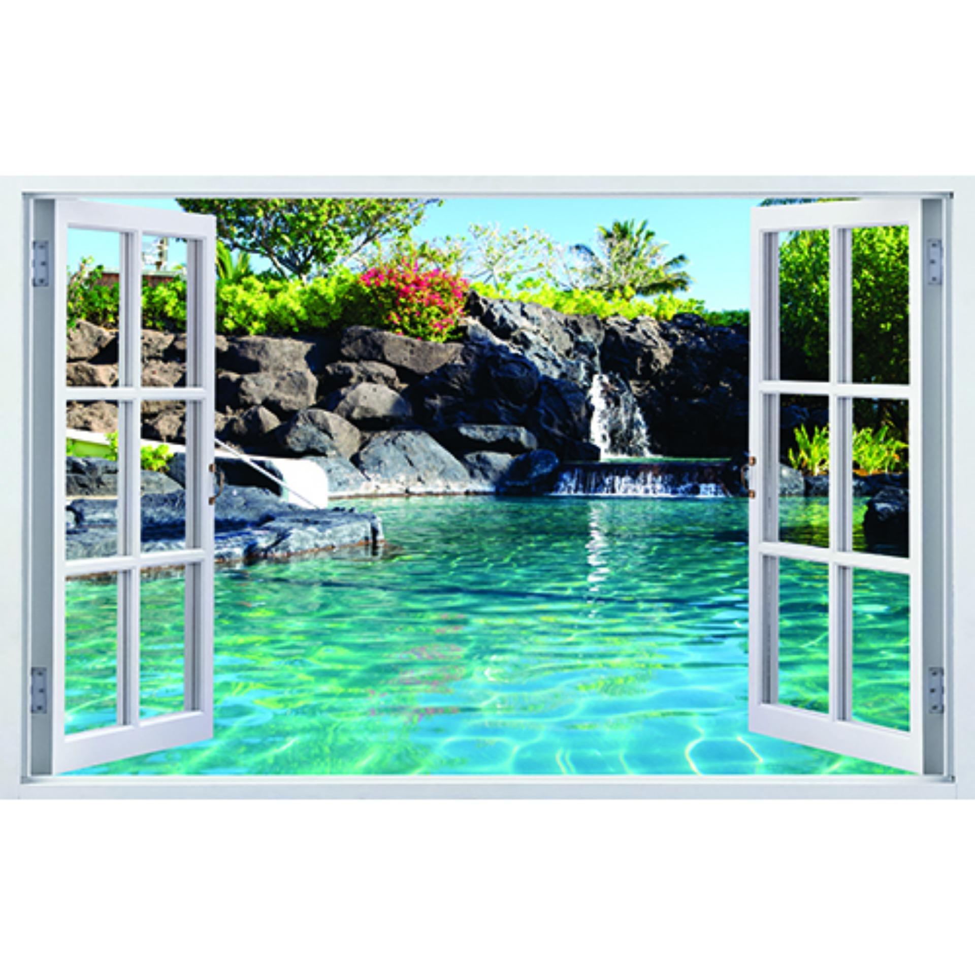 Tranh 3d cửa sổ đẹp, tạo không gian mới cho căn phòng Tranh 3d cửa sổ đẹp, tạo không gian mới cho căn phòng