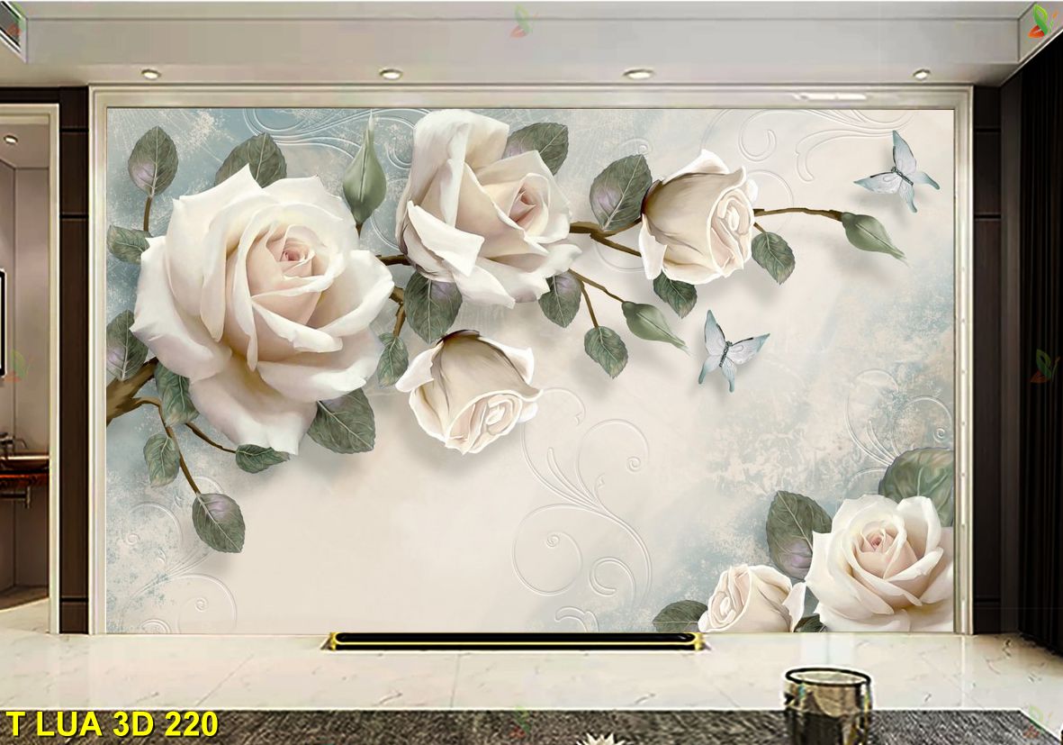 Cách thi công tranh lụa dán tường 3d nhanh nhất Cách thi công tranh lụa dán tường 3d nhanh nhất