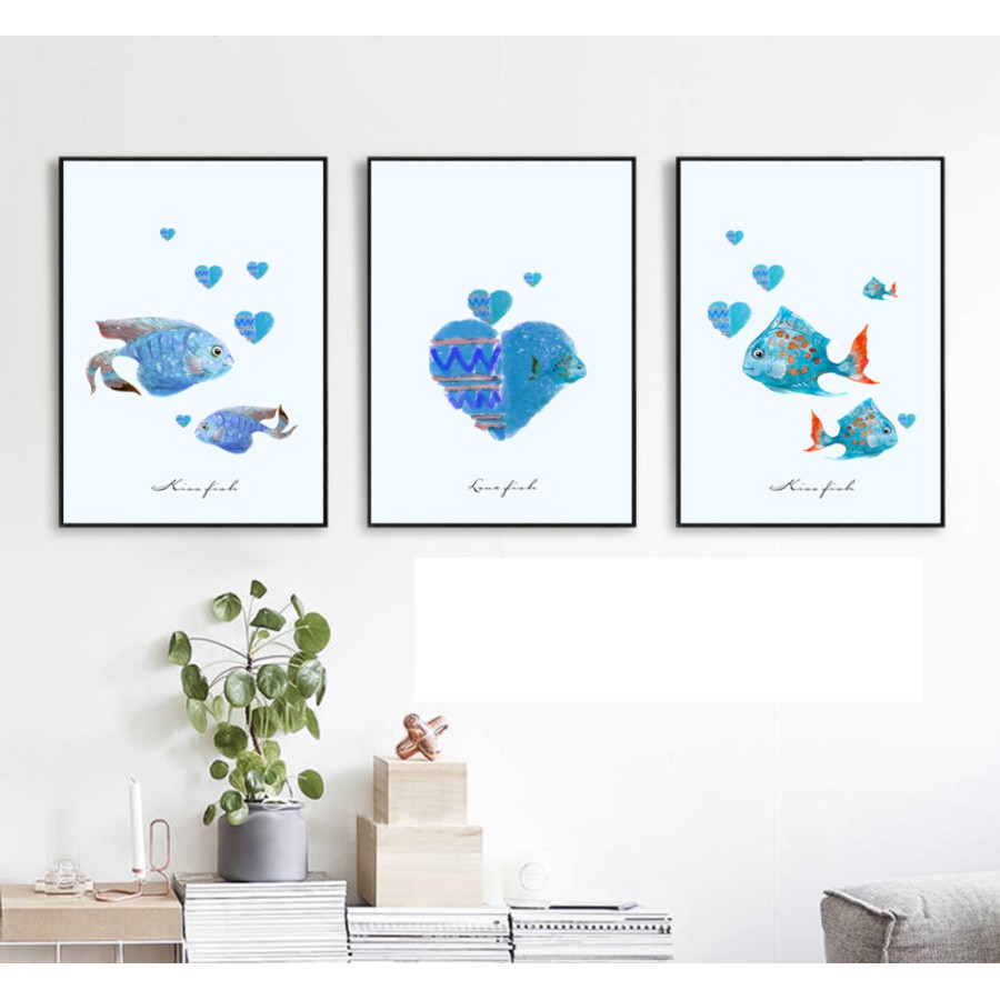 Nơi bán tranh canvas cá giá rẻ treo tường đẹp nhất Nơi bán tranh canvas cá giá rẻ treo tường đẹp nhất