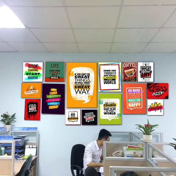 Tranh treo văn phòng làm việc tạo cảm hứng sáng tạo Tranh treo văn phòng làm việc tạo cảm hứng sáng tạo