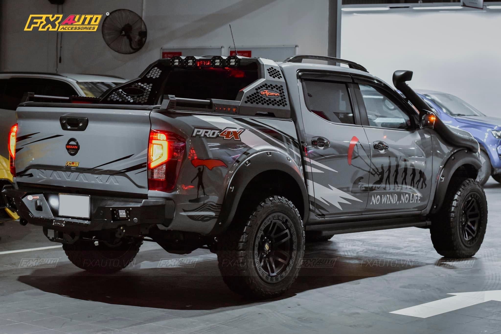 Mâm TJM độ cho Nissan Navara Pro4X