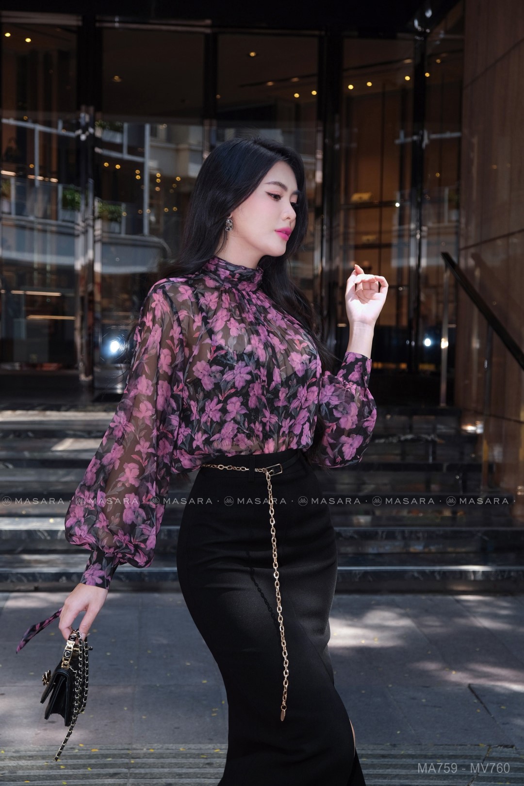 CHÂN VÁY XẺ TRƯỚC MV760