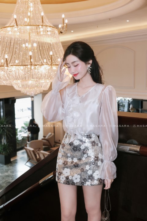 CHÂN VÁY HOA KIM SA