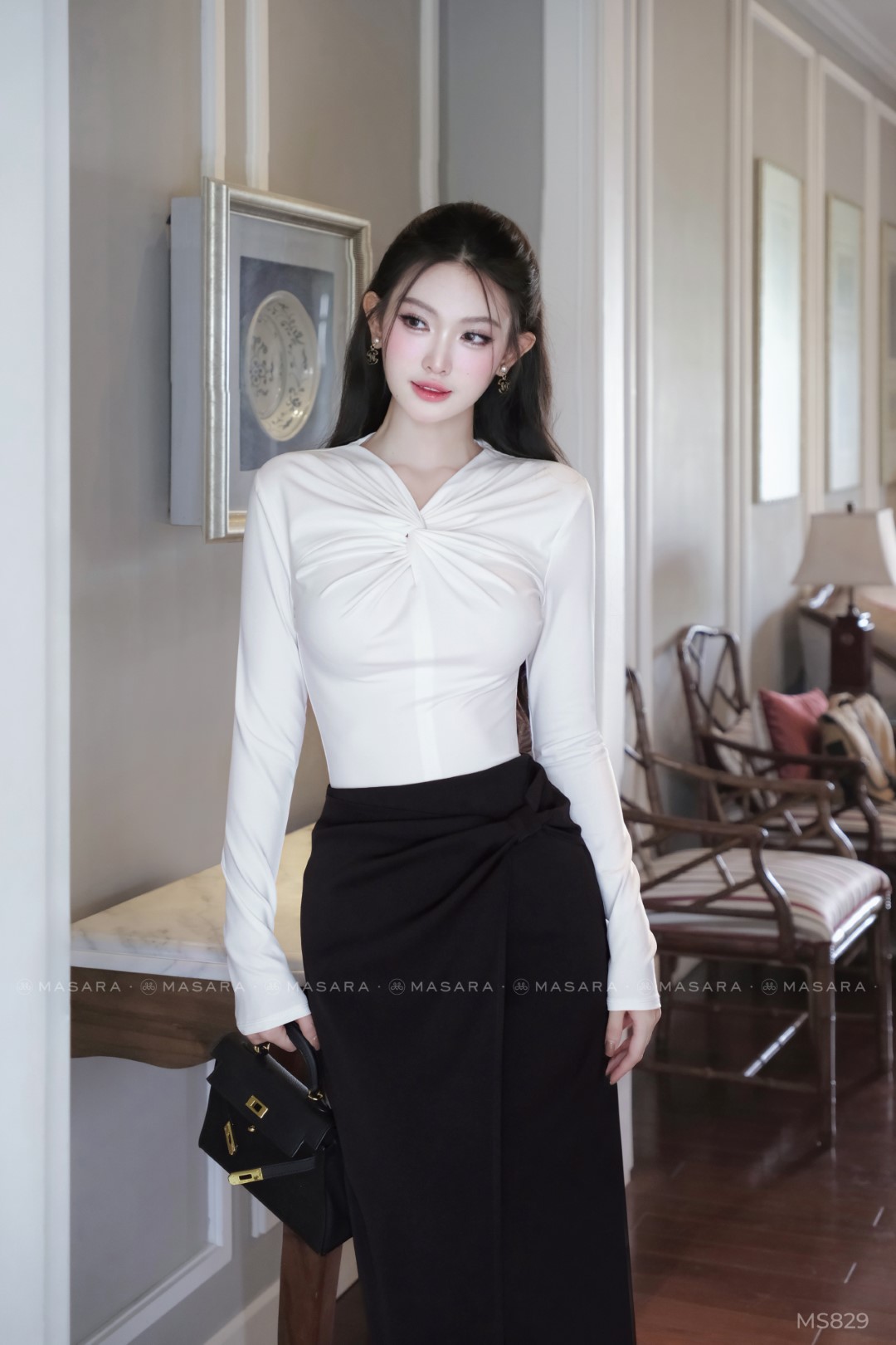 CHÂN VÁY DÀI MV831