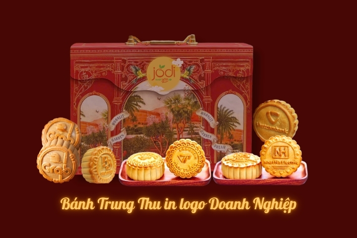 Quà Trung Thu 2025 - Bánh Trung Thu in logo Doanh nghiệp
