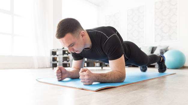 tập plank giảm mỡ bụng