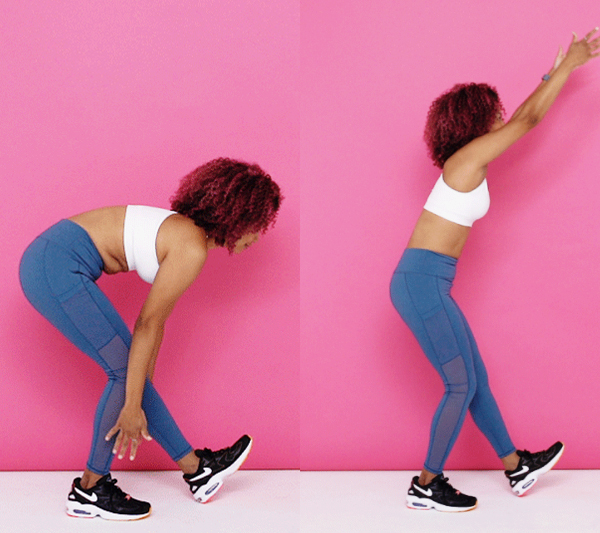 Bài tập Standing Hamstring Stretch