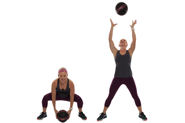 Bài tập Squat Throws