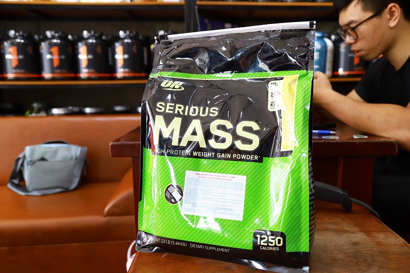 sữa tăng cân mass serious